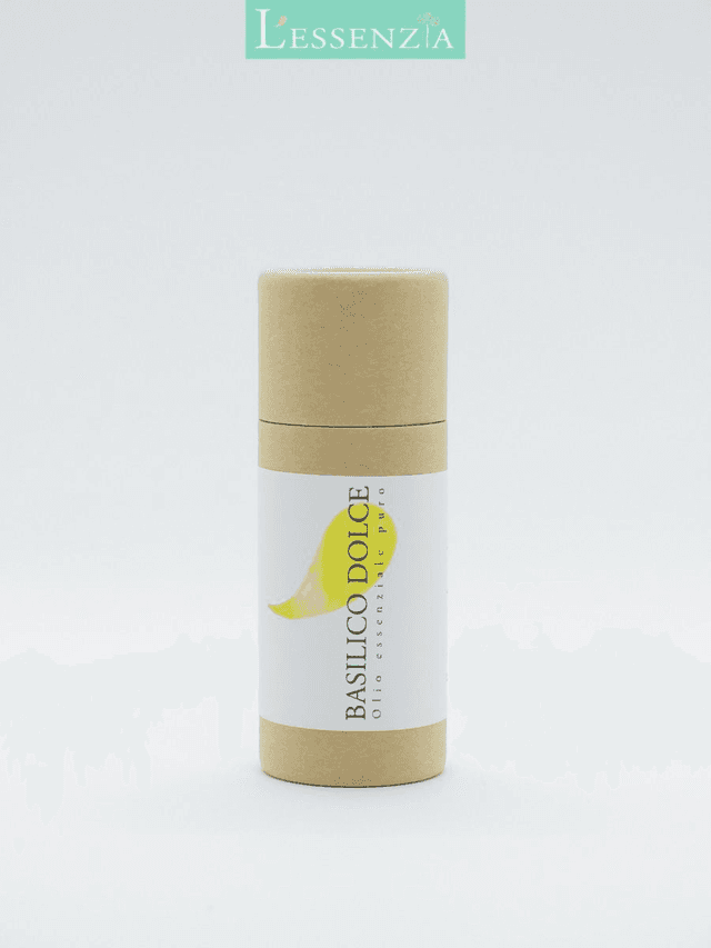Olio essenziale puro di Basilico dolce BIO